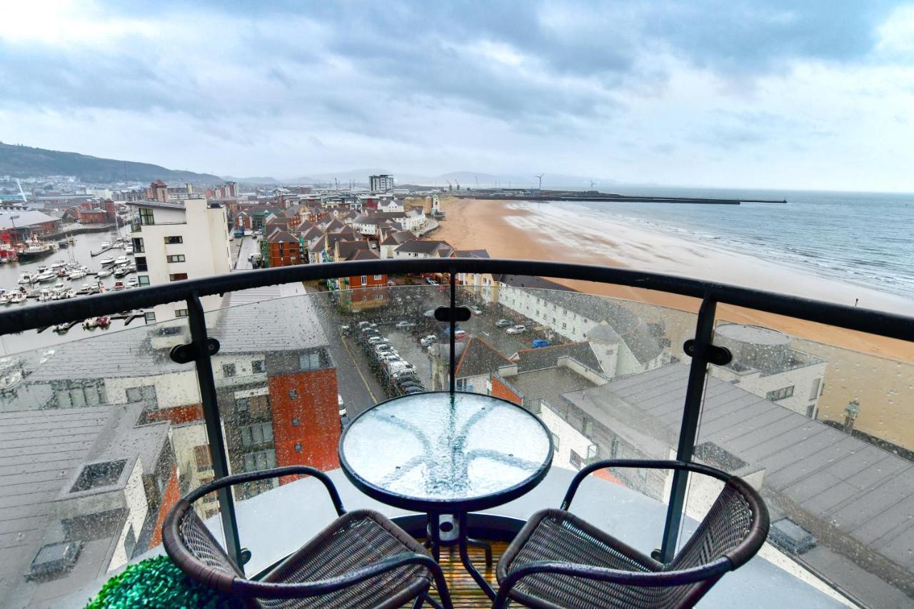 Meridian Quay Apartments, By Jsw Short Stay Swansea Zewnętrze zdjęcie